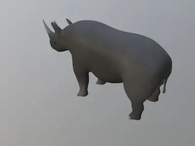 Rhinoceros 3D model