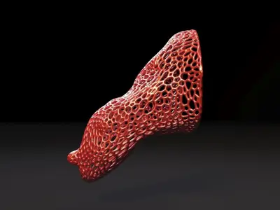 Halloween Witch Nose for Cosplay 3D print model