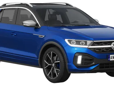 Volkswagen T-Roc R 2022 3D model