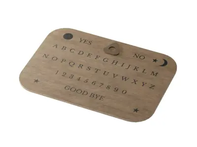 Original Ouija Board Low-poly 3D model