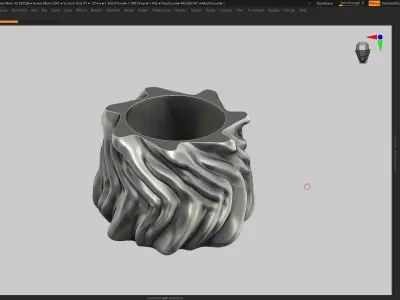 vase 3d print 537  3D print model