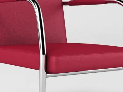 Thonet S60V Chair Low-poly 3D model