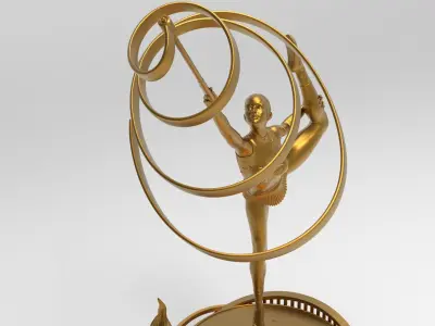 Olympic Games Rhythmic Gymnastics 3D print model