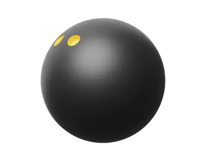 Squash Ball 3D model