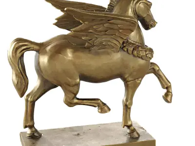 horse statute 17 3D model