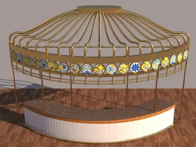 Cocktail Bar 3D model