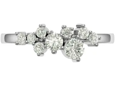 Engagement Ring  3D print model