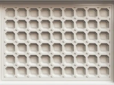 Classical ceiling design Pl-cmc4 3D model