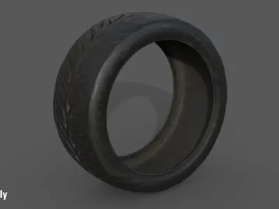 Federal 595 RS 265 35 for 18x9 Low-poly 3D model