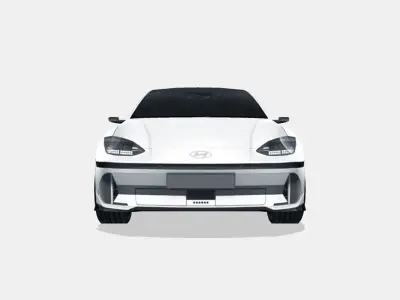 Hyundai Ioniq 6 2023 Low-poly 3D model