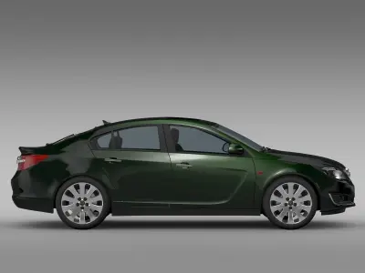 Opel Insignia Hatchback 2015 3D model