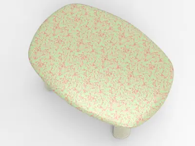 Copu Kid Table Low-poly 3D model