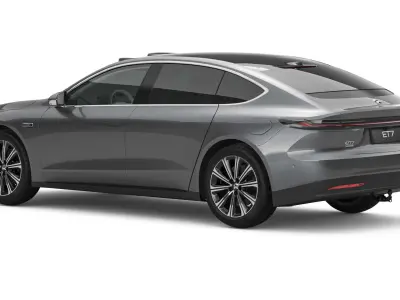 2025 NIO ET7 With Interior 3D model