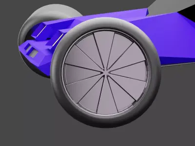 This is new rccar  Low-poly 3D model