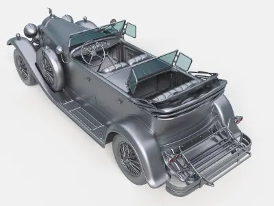 Packard Speedster Phaeton 1930 3D print model