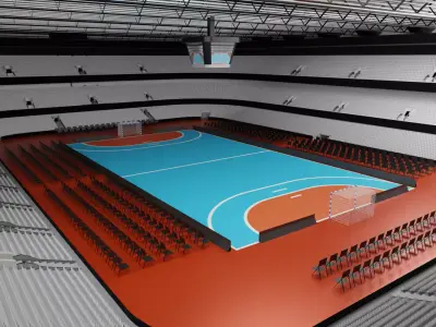 Handball Stadium 3D model