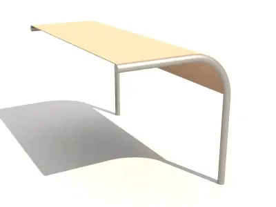 Parking Pergola Free 3D model