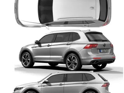 Volkswagen Tiguan 3D model