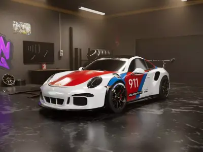 Porsche 911 3D model