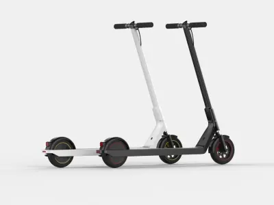 Electric Scooter - E scooter 3D model