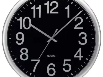 Baumann Wall Clock Free 3D model