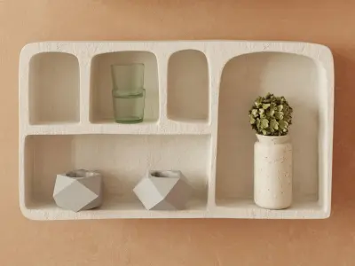 ISOBEL WALL SHELVES 3D model