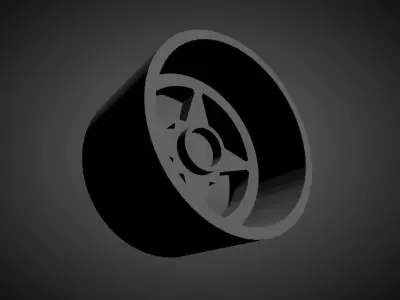 Pasco-Fame Bilbo Riverge 4H scalable and Printable rim 3D print model