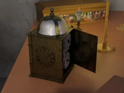 18 Game Ready 3d asset Historical Renaissance Florence  3D model