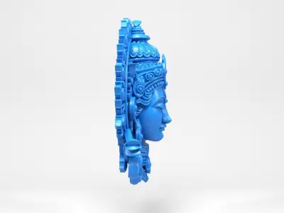 Wall Buddha 3D print model