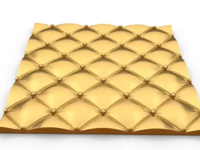 3D panel of plaster Skin fine 3D print model