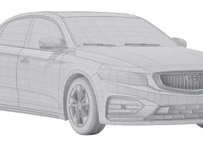 Geely Preface 3D model