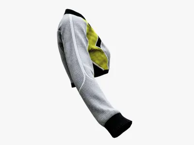 Sport Jacket Low-poly 3D model