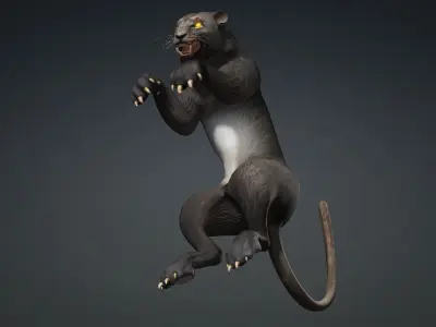 Leopard Hybrid-B1 3D model