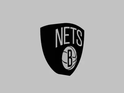 Brooklyn Nets Team Logo 3D model