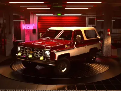 Chevrolet Blazer 1979 3D model