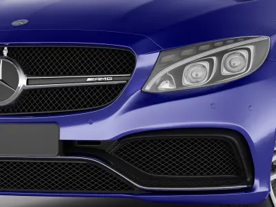 Mercedes c63 AMG estate 3D model