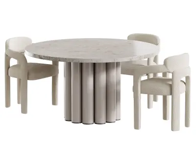 Dining table AMBON 3D model