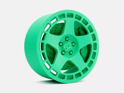18x8 Fifteen52 Turbomac Wheel and Brake 3D print model
