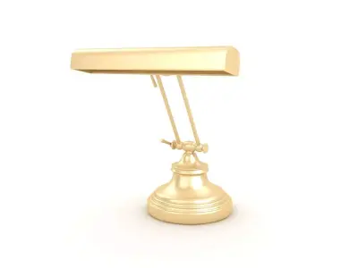 Piano desk lamp 3D model