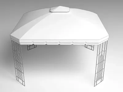 Indian Canopy 3D model purchase