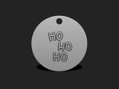 Christmas Ornament - Pendant -  Christmas Tree  - Decor - 08 3D print model