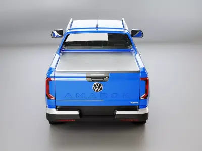 VW Amarok Adventura 2025 Low-poly 3D model