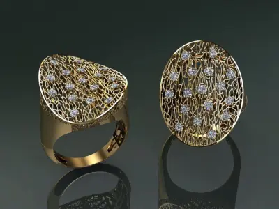 Fusion Ring 3D print model