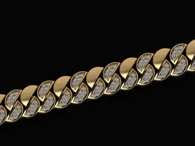 bracelet jewelry 3D print model