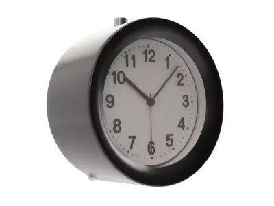 FIBISONIC Silent Clock Nightlight Snooze Classic 3D model