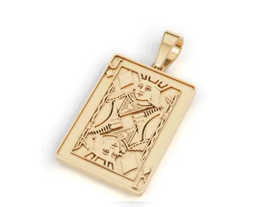 Card Jack one inch 3D print model