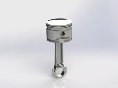 DETAILED PISTON ASSEMBLY  3D print model