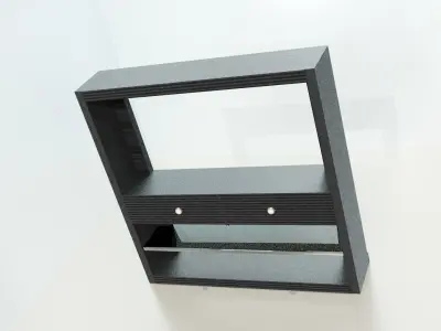 Cabinet Tv Holder Free 3D model