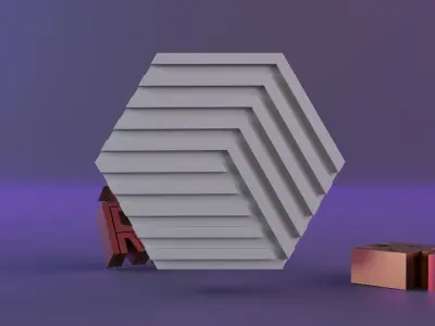 3D WALL PANEL  collection 11 of 14 3D print model