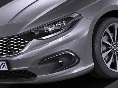 Fiat Tipo 5-door 2017 3D model